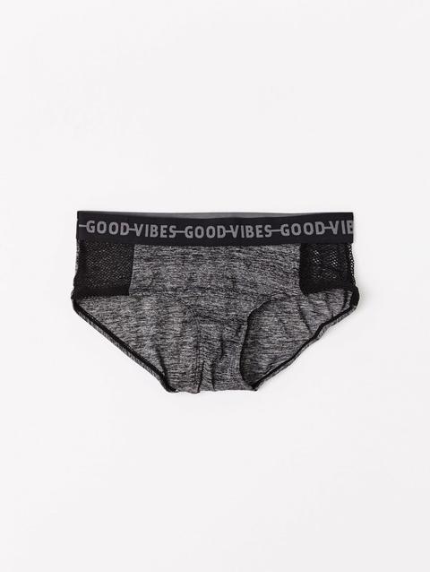 Culotte Good Vibes Grigio Medio Vanise