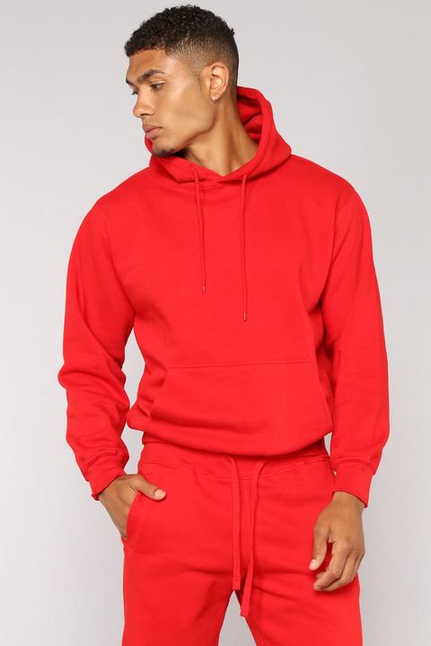 fashion nova red hoodie