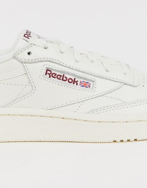 cream reebok trainers