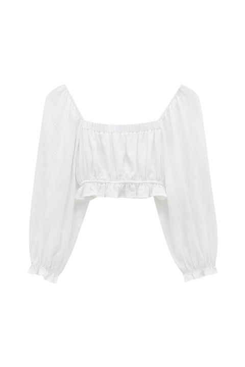 Blusa Blanca Corsario