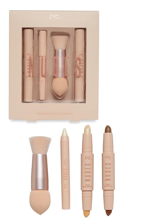 Kit Contouring E Illuminante Nudes