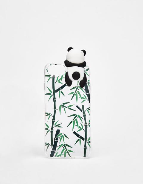 Carcasa Transparente Panda Iphone 6/6s/7/8