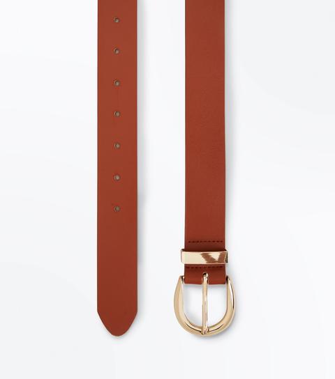 Tan Leather Jeans Belt New Look