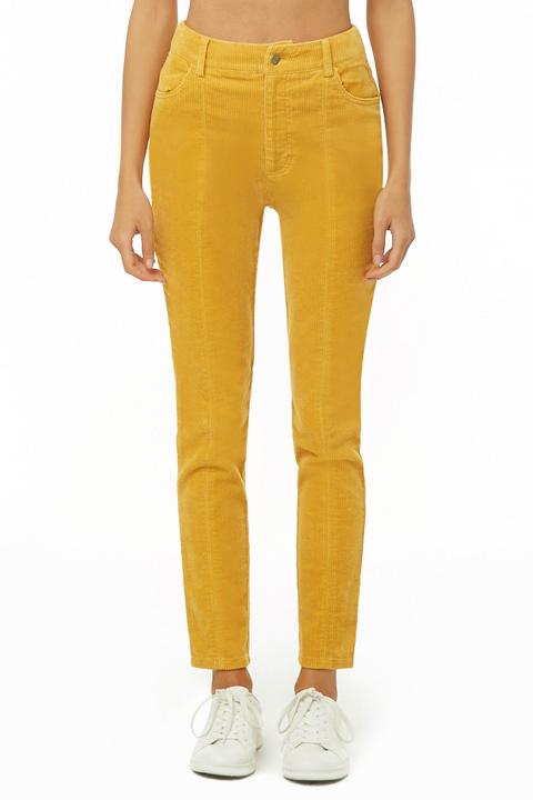 yellow pants forever 21