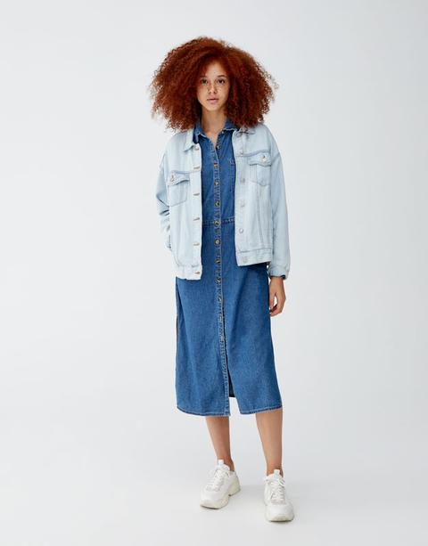 Cazadora Denim Oversize