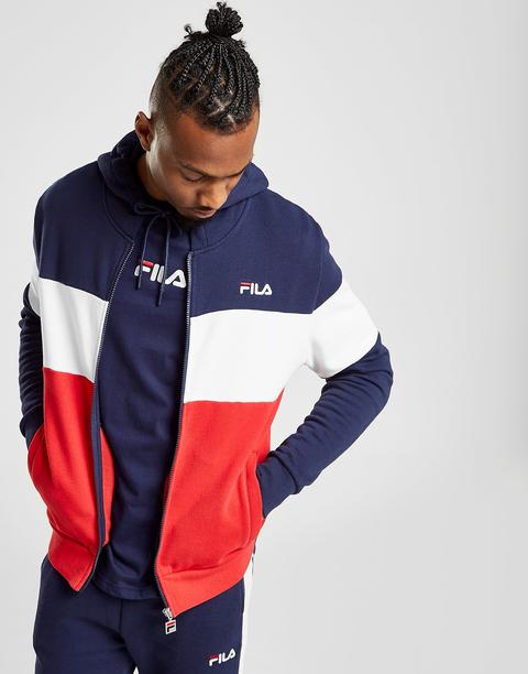 Fila Jago Full Zip Fleece Hoodie - Only At Jd, Azul