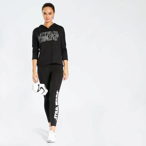 Sudadera Capucha Star Wars - Negro - Sudadera Mujer