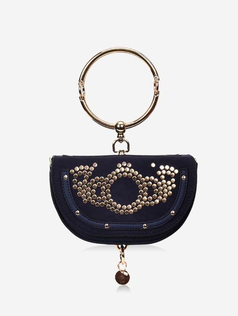 Borsa Messenger Personalizzata A Mano Con Anello