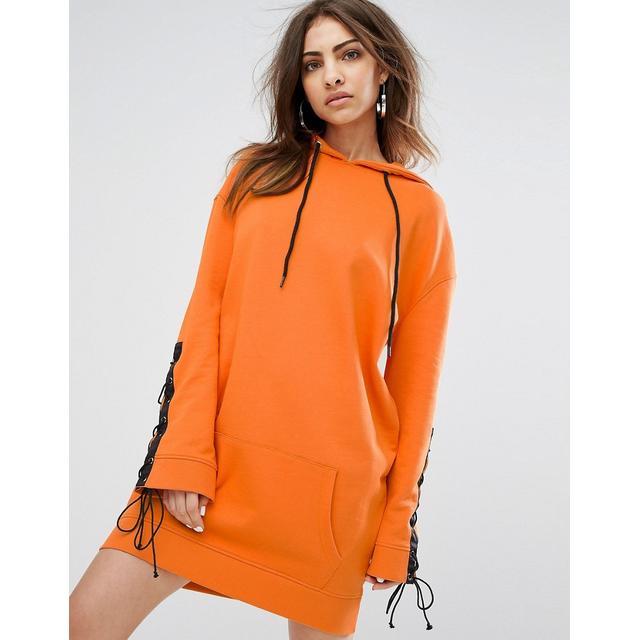 oversized yellow hoodie dress