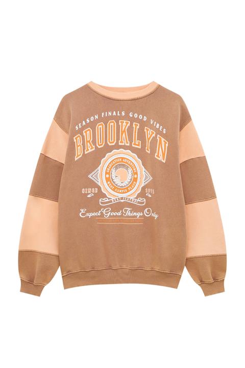 Sudadera College Brooklyn Paneles