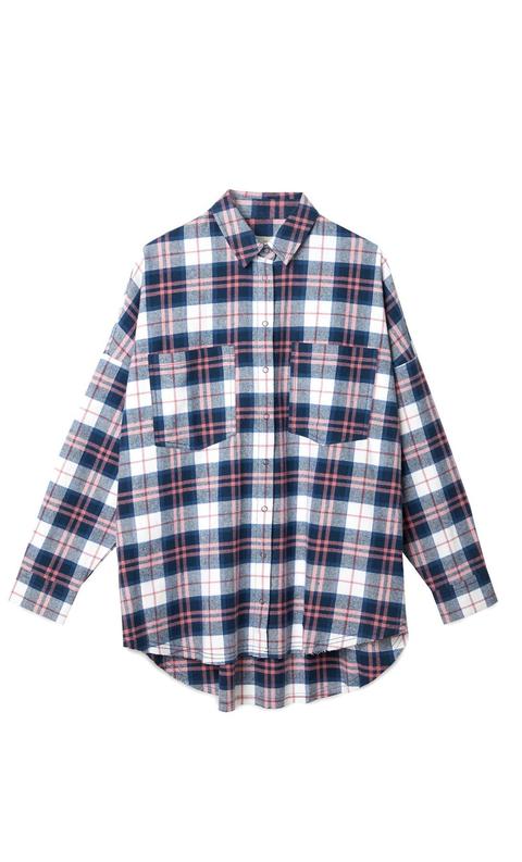 Camisa Oversize Cuadros