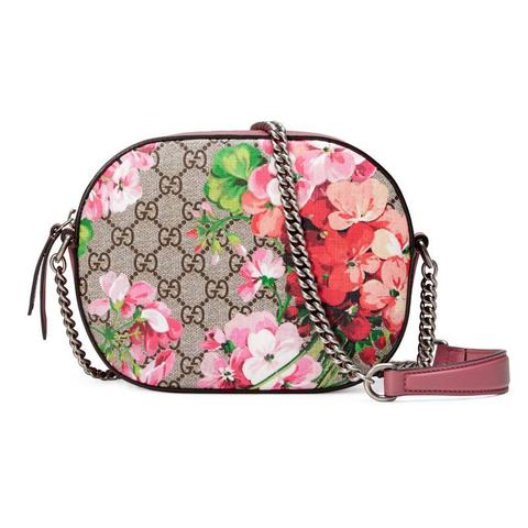 Mini Borsa Blooms Gg Supreme Con Catena