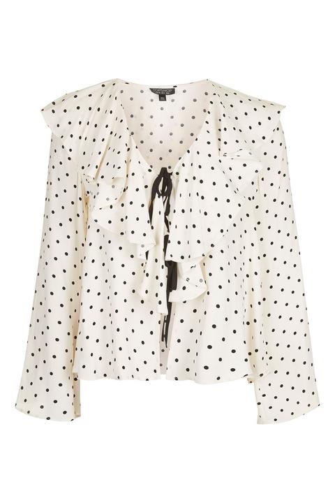 Polka Dot Bed Blouse