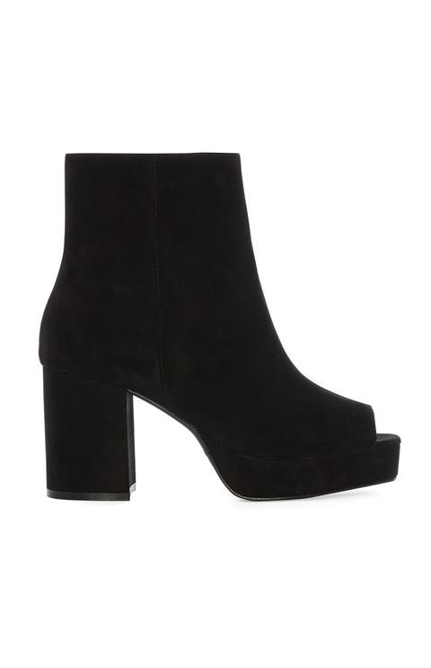 primark peep toe boots