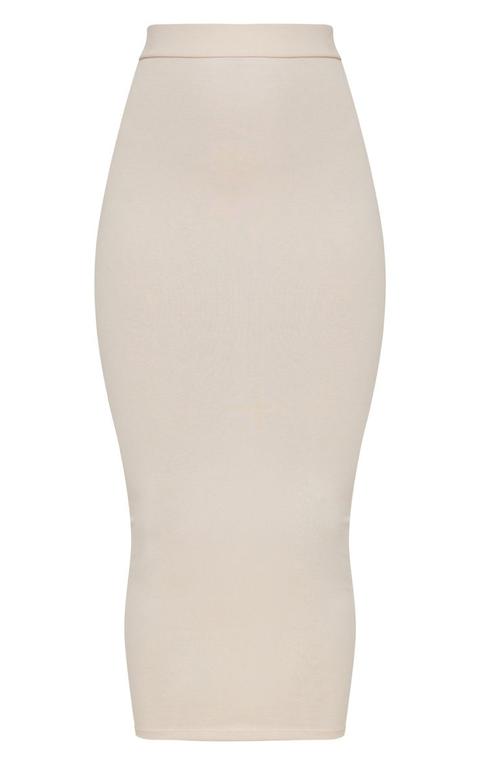 bodycon midaxi skirt