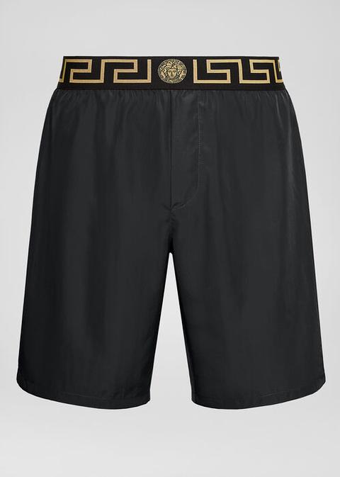 Greca Border Swim Trunks