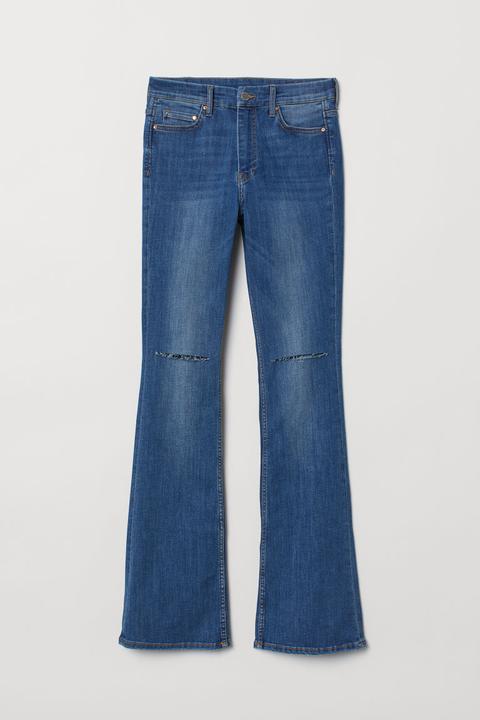 h&m mini flare jeans