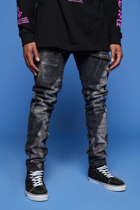 On Chill Slim Taper Jean - Black/combo