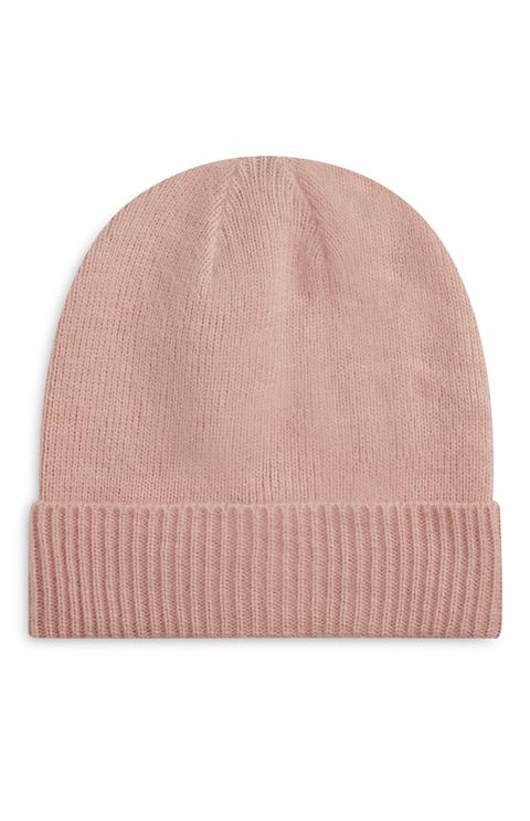 Gorro Rosa Con Vuelta