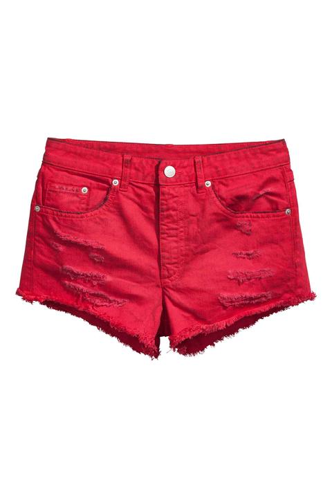 Shorts Di Jeans Skinny Regular