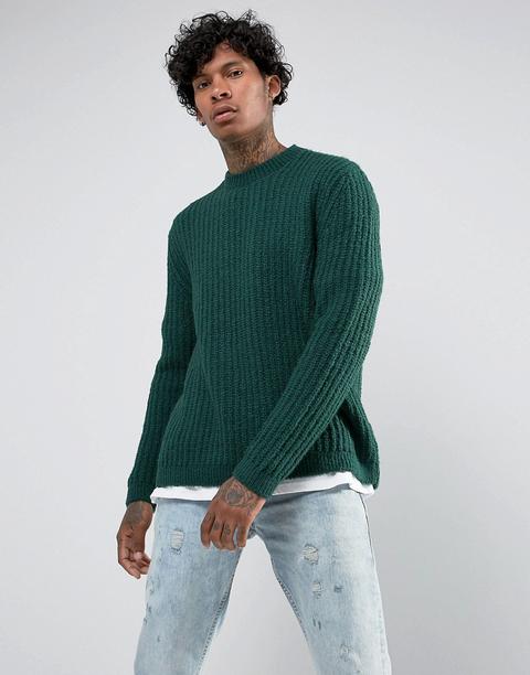 Asos - Maglione Verde Comodo - Verde