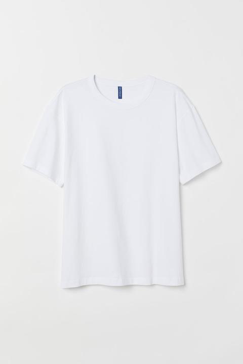 T-shirt En Coton - Blanc