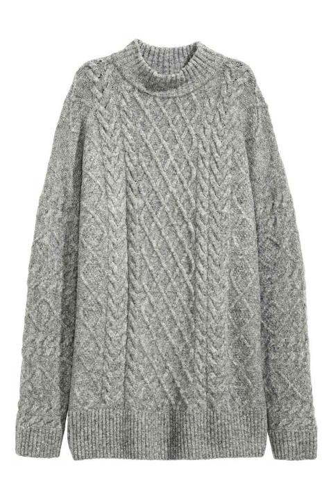 Pullover In Maglia A Trecce