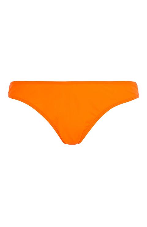 Orange Bikini Brief