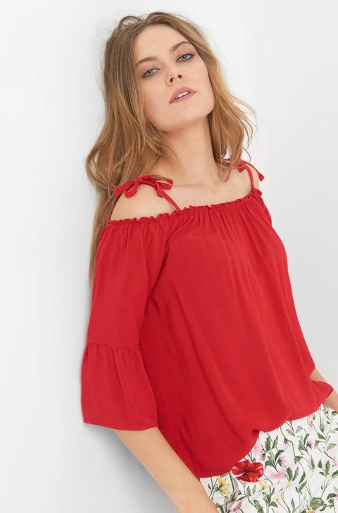 Offshoulder-bluse