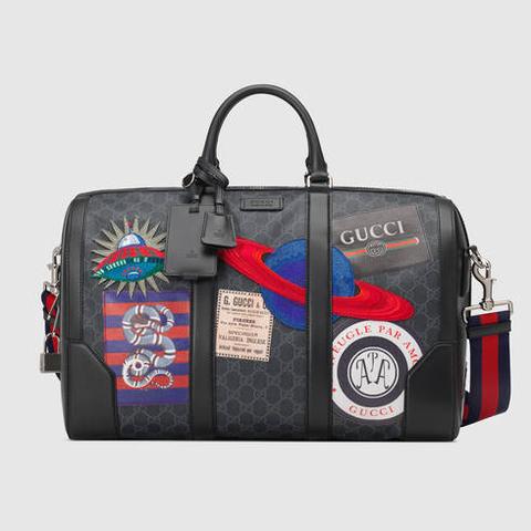 Bolsa De Viaje De Mano Night Courrier Gg Supreme Suave