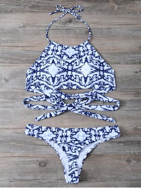 Bikini Cruzado Estampado