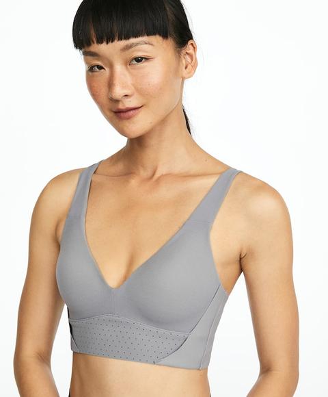 Sujetador Deportivo Mesh Gris