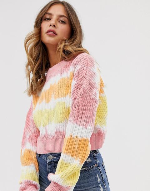 Asos Design - Maglione Tie-dye - Multicolore