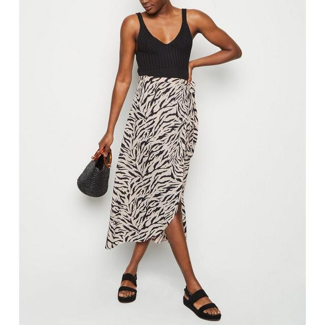 New look hotsell zebra print skirt