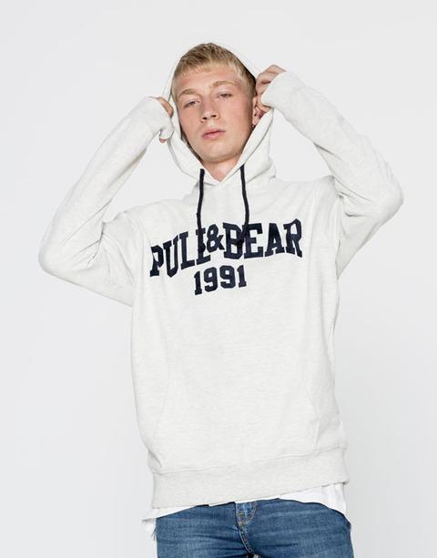 Sudadera gris STWD | Sudaderas PULL\u0026BEAR Hombre - Thecampingcentral