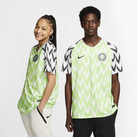 Embajador Rápido Ciudadano Nigeria 2019 Stadium Home Camiseta De Fútbol - Blanco de Nike en 21 Buttons