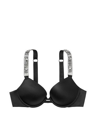 Embellished Strap Push-up Bra from Victoria Secret on 21 Buttons