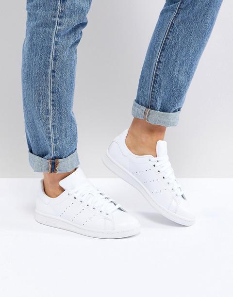 Adidas Originals All White Stan Smith Trainers