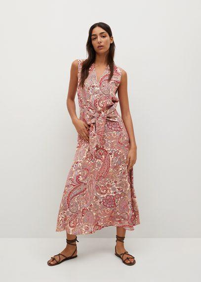 Robe En Imprimé Paisley