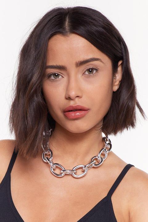 Womens Party Was Off The Chain Chunky Choker