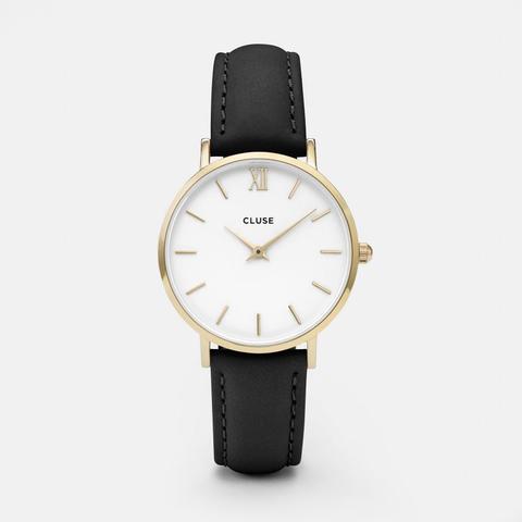 Minuit Gold White/black