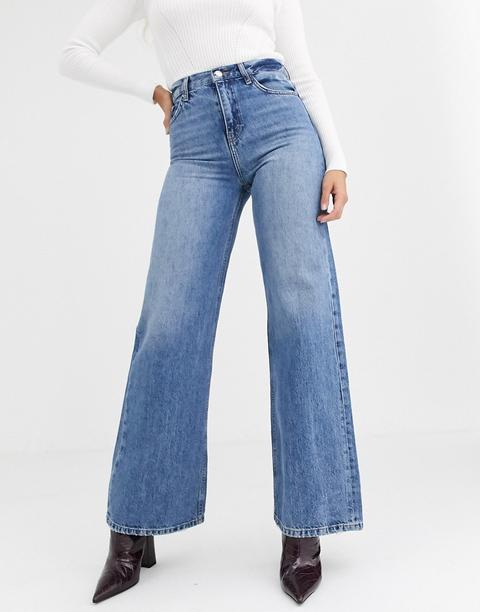 topshop wide leg jeans