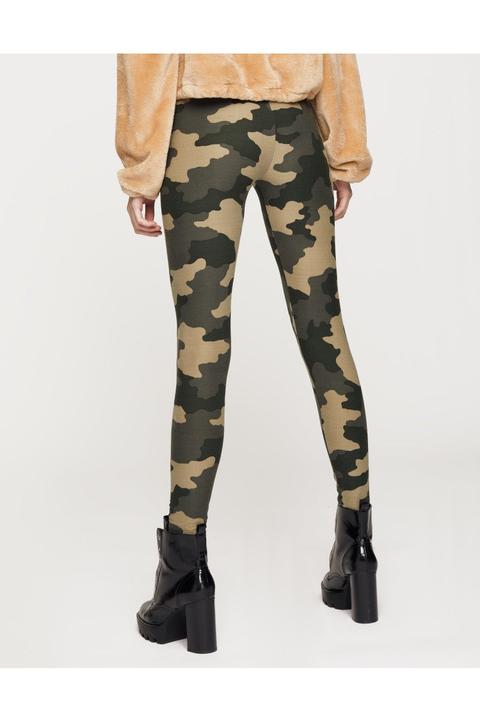 Leggings Camouflage Verdi from Tally 
