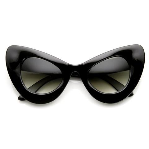 Retro Mod Super Trendy Women's Fashion Cat Eye Sunglasses 9233