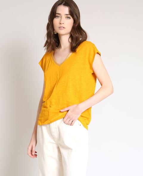 T-shirt In Lino