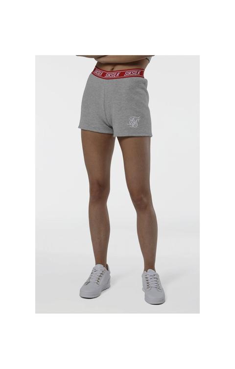 Siksilk Gym Shorts - Grey Marl Tallas De Mujer