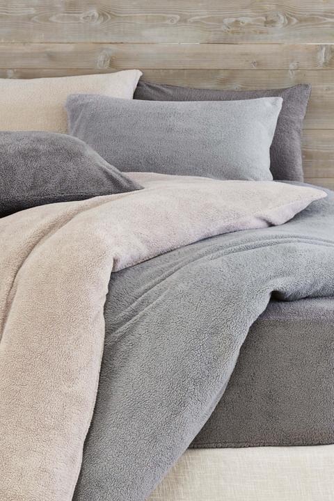 Next Super Soft Fleece Duvet Cover And Pillowcase Set From Next