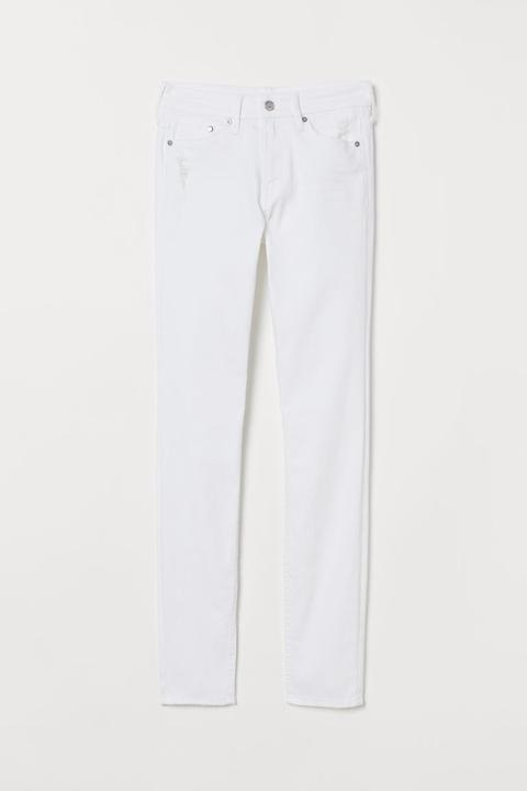 Skinny Regular Jeans - Blanco