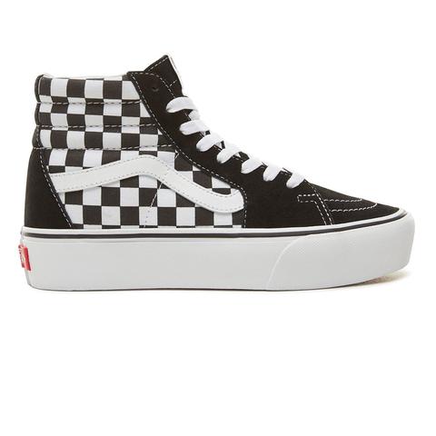 Suede Checkerboard Sk8-hi Platform 2.0 Schuhe