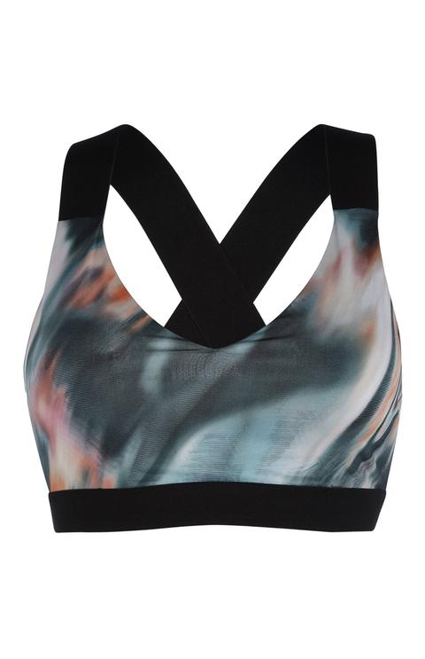 Electric Feather Crop Top